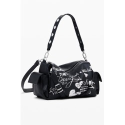 DESIGUAL BORSA DONNA NERO