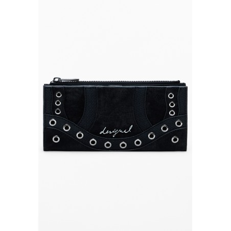 DESIGUAL PORTAFOGLIO DONNA NERO