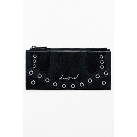 DESIGUAL PORTAFOGLIO DONNA NERO