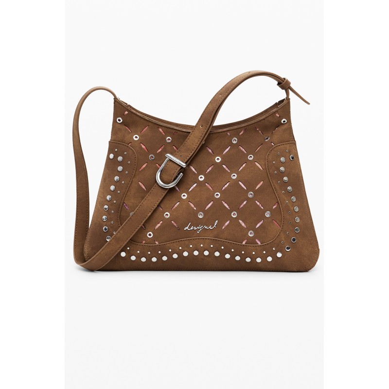 DESIGUAL BORSA DONNA MARRONE