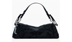 DESIGUAL BORSA DONNA NERO