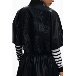 DESIGUAL PONCHO DONNA NERO