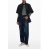 DESIGUAL PONCHO DONNA NERO
