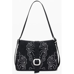 DESIGUAL BORSA DONNA NERO