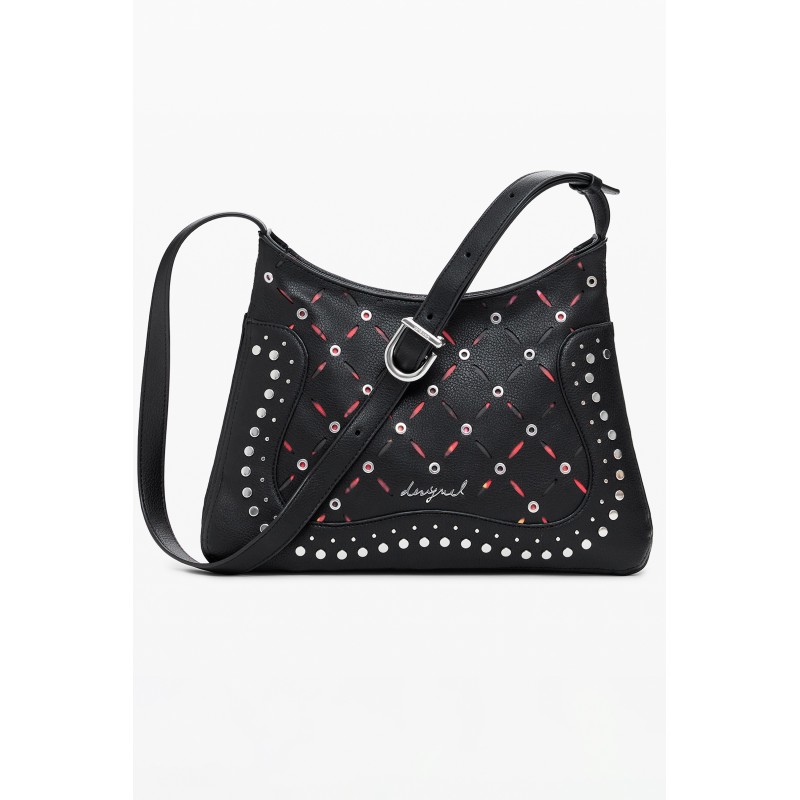 DESIGUAL BORSA DONNA NERO