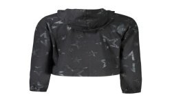 CONVERSE T-SHIRT MANICHE LUNGHE BAMBINA NERO