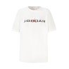 JORDAN T-SHIRT MANICHE CORTE BAMBINO BIANCO