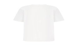 JORDAN T-SHIRT MANICHE CORTE BAMBINO BIANCO