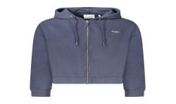PEPE JEANS FELPA CON ZIP DONNA BLU