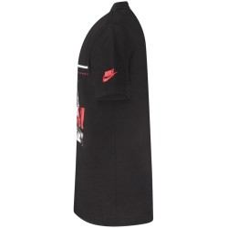 JORDAN T-SHIRT MANICHE CORTE BAMBINO NERO