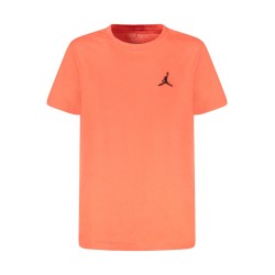 JORDAN T-SHIRT MANICHE CORTE BAMBINO ROSSO