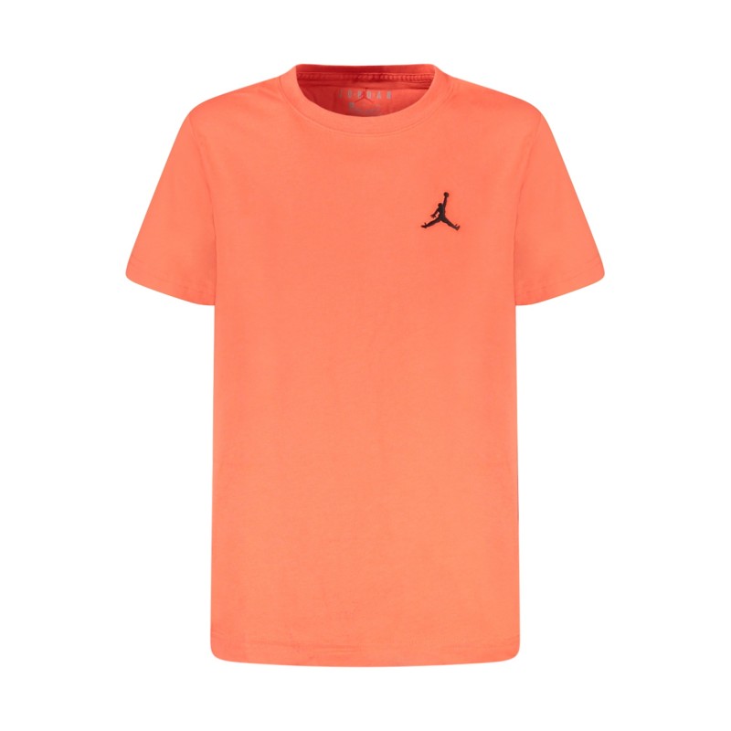 JORDAN T-SHIRT MANICHE CORTE BAMBINO ROSSO