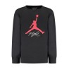 JORDAN T-SHIRT MANICHE LUNGHE BAMBINO NERO