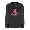 JORDAN T-SHIRT MANICHE LUNGHE BAMBINO NERO