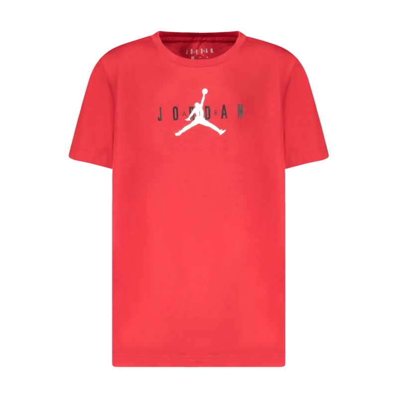 JORDAN T-SHIRT MANICHE CORTE UOMO ROSSO
