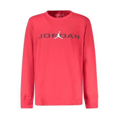 JORDAN T-SHIRT MANICHE LUNGHE BAMBINO ROSSO