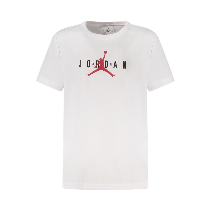 JORDAN T-SHIRT MANICHE CORTE UOMO BIANCO