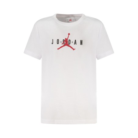 JORDAN T-SHIRT MANICHE CORTE UOMO BIANCO