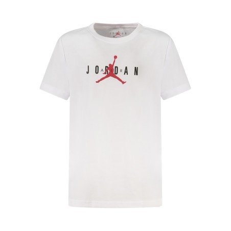 JORDAN T-SHIRT MANICHE CORTE UOMO BIANCO