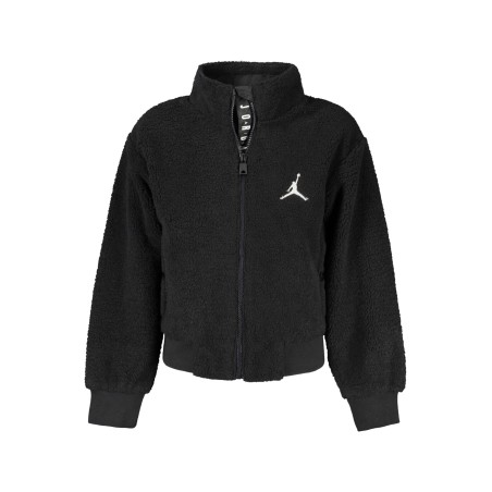 JORDAN FELPA CON ZIP DONNA NERO