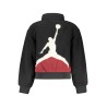 JORDAN FELPA CON ZIP DONNA NERO