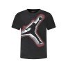 JORDAN T-SHIRT MANICHE CORTE BAMBINO NERO