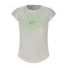 NIKE T-SHIRT MANICHE CORTE BAMBINA BIANCO