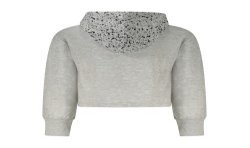 NIKE FELPA CON ZIP BAMBINA GRIGIO