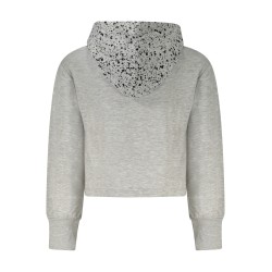 NIKE FELPA CON ZIP BAMBINA GRIGIO