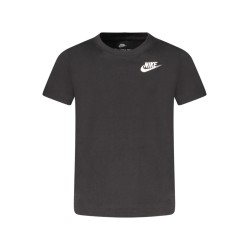 NIKE T-SHIRT MANICHE CORTE BAMBINO NERO