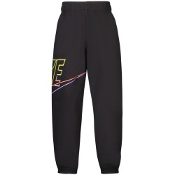 NIKE PANTALONE TUTA LUNGO BAMBINO NERO