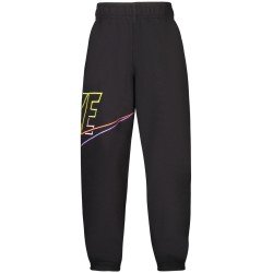 NIKE PANTALONE TUTA LUNGO BAMBINO NERO
