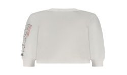 NIKE T-SHIRT MANICHE LUNGHE BAMBINO BIANCO