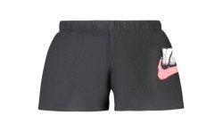 NIKE PANTALONE SHORT BAMBINA NERO