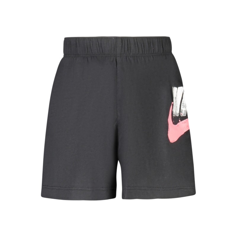 NIKE PANTALONE SHORT BAMBINA NERO