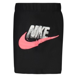 NIKE PANTALONE SHORT BAMBINA NERO