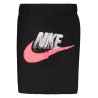 NIKE PANTALONE SHORT BAMBINA NERO