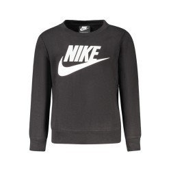 NIKE FELPA SENZA ZIP BAMBINO NERO