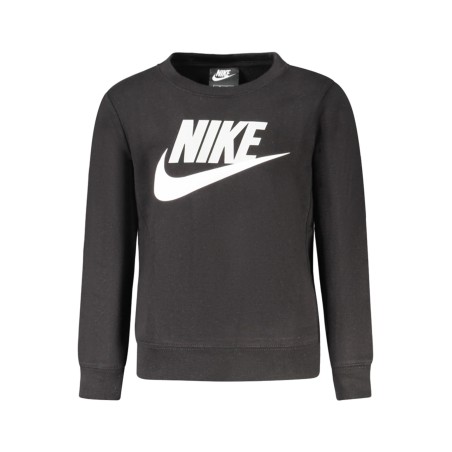 NIKE FELPA SENZA ZIP BAMBINO NERO