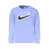 NIKE T-SHIRT MANICHE LUNGHE BAMBINO AZZURRO
