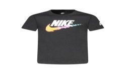 NIKE T-SHIRT MANICHE CORTE BAMBINO NERO