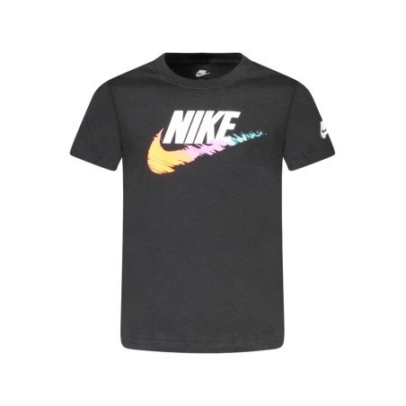 NIKE T-SHIRT MANICHE CORTE BAMBINO NERO