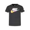 NIKE T-SHIRT MANICHE CORTE BAMBINO NERO