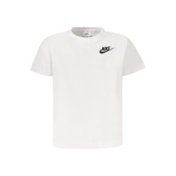 NIKE T-SHIRT MANICHE CORTE BAMBINO BIANCO