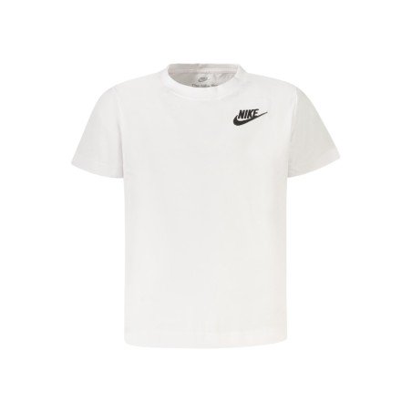 NIKE T-SHIRT MANICHE CORTE BAMBINO BIANCO