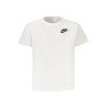NIKE T-SHIRT MANICHE CORTE BAMBINO BIANCO