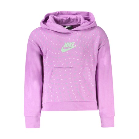 NIKE FELPA SENZA ZIP BAMBINA VIOLA