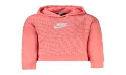 NIKE FELPA SENZA ZIP BAMBINA ROSA