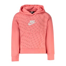 NIKE FELPA SENZA ZIP BAMBINA ROSA