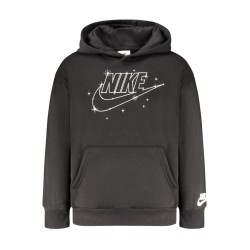 NIKE FELPA SENZA ZIP BAMBINO NERO